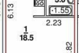 Продается студия, 25 м²
Расположение
